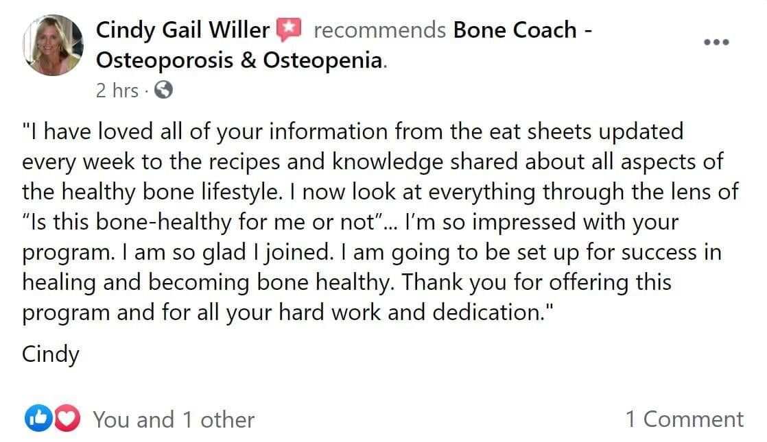 Bone Coach | Osteoporosis Natural Treatments